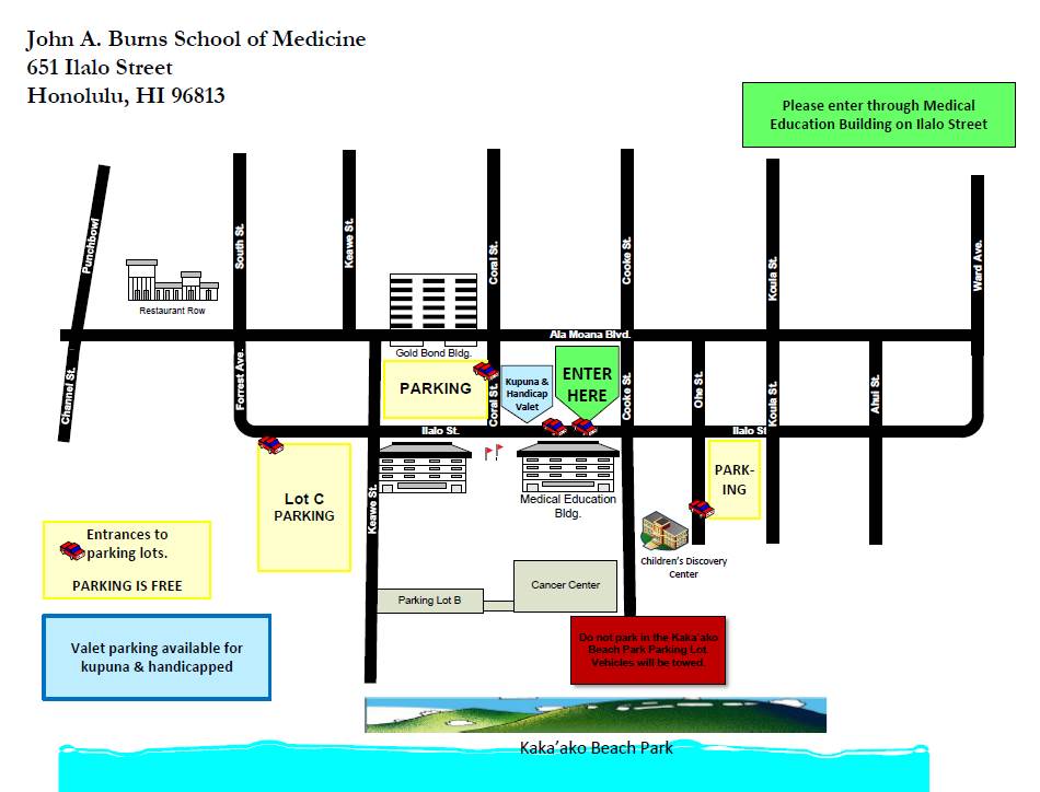 Parking map